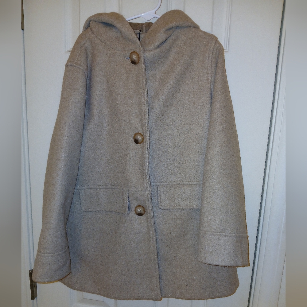GORGEOUS ZARA Flapfelt Textured Coat